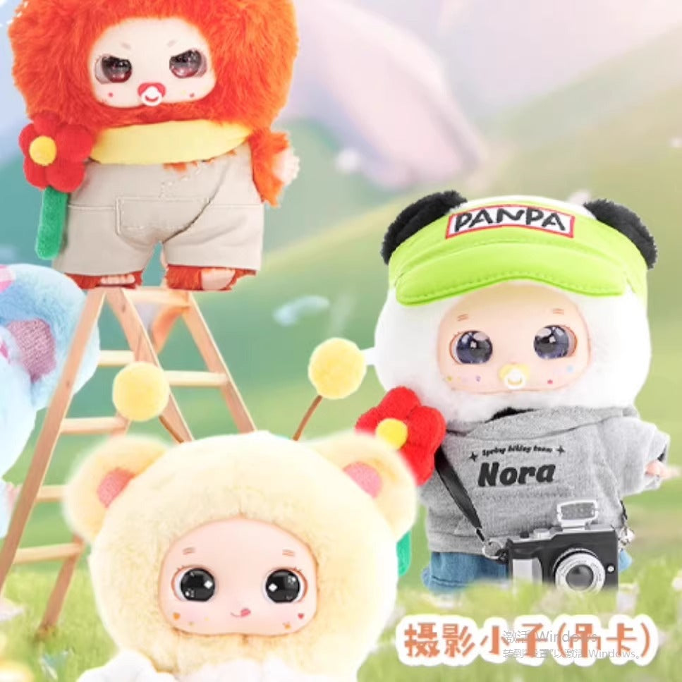 完成Babythree Three-year-old Nuo Bao-Spring Festival Flower Team Plush Blind Box Trendy Toy Figurine Ornament Gift Pendant