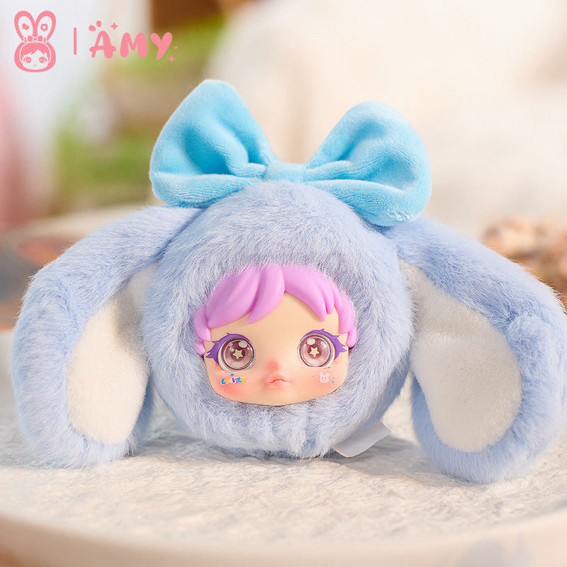 Authentic New Amy Little Rabbit Chibi Trendy Blind Box Handheld Office Doll