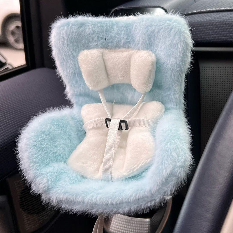 Applicable 17cm Labubu Safety Car Seat Air Vent Decoration Does Not Include Doll