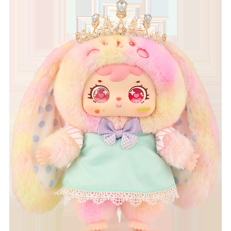 (Complete)Sanxiaomao Fifth Generation 400 Body Crown Bunny Plush Blind Box Handmade Office Figurine Trendy Toy Doll Hot Sale Gift