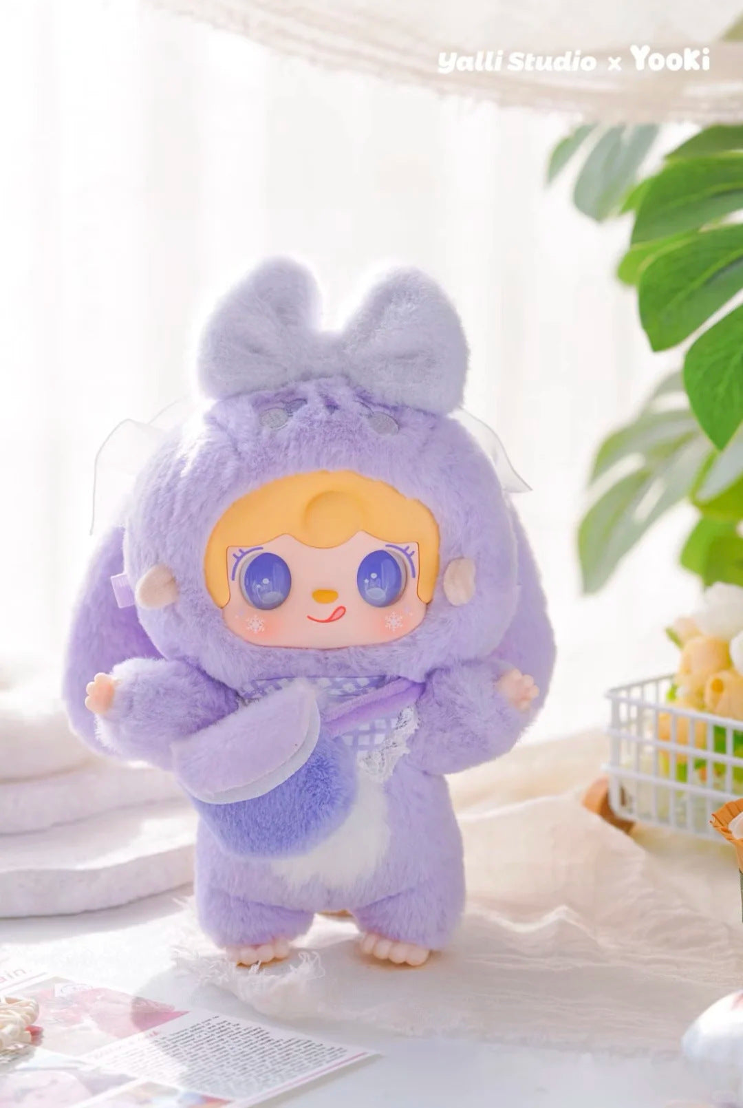 Complete In Stock 3rd Generation Yooki Oxygen Warm Bunny Plush Series Blind Box Trendy Toy Figurine Cute Girl Hand Figure