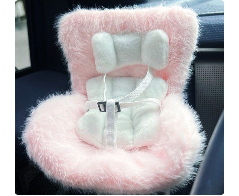 Applicable 17cm Labubu Safety Car Seat Air Vent Decoration Does Not Include Doll