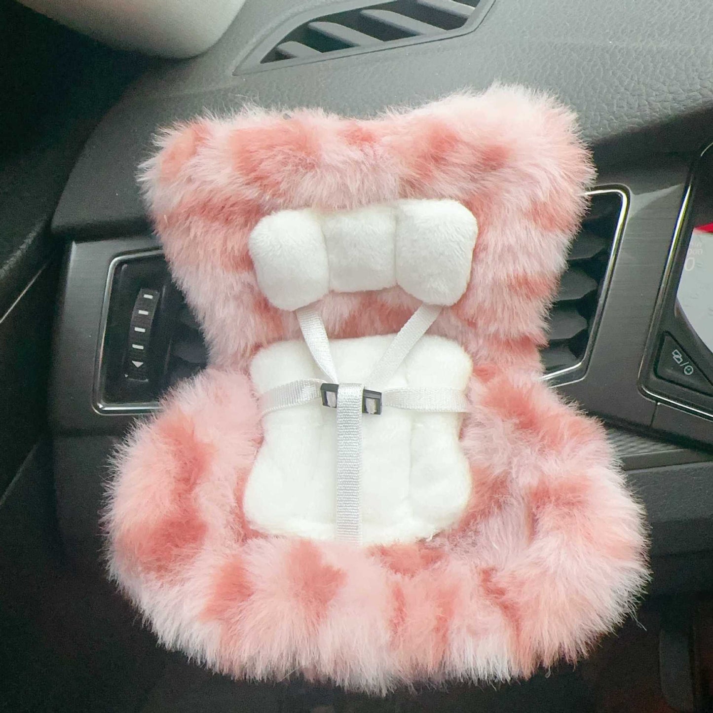 Applicable 17cm Labubu Safety Car Seat Air Vent Decoration Does Not Include Doll