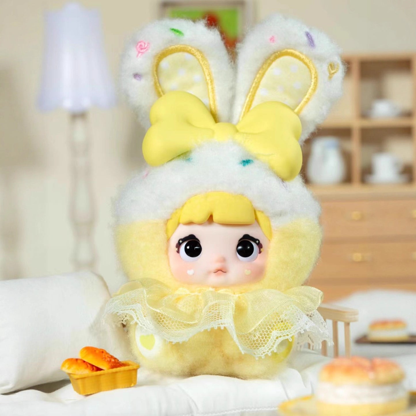 完成Nommi Glutinous Rice Mibao Sweetheart Bunny Series of Cute Plush Trendy Blind Box Toys for Girls Wholesale