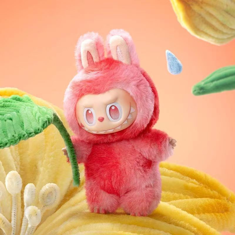 AAALabubu Plush Doll Pop Mart Series 3 Blind Box labubu Plush Vinyl Series Doll Keychain Toy