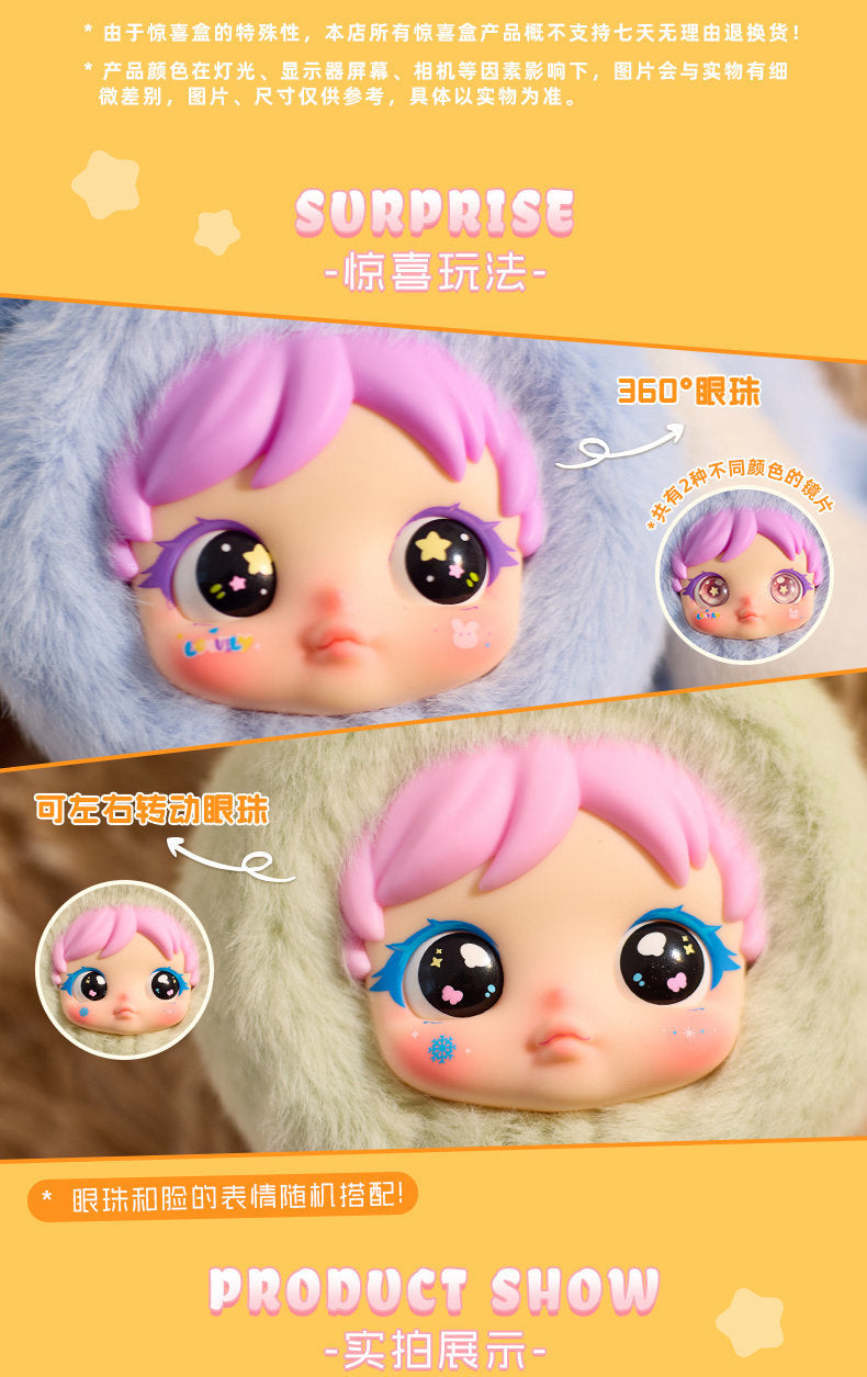 Authentic New Amy Little Rabbit Chibi Trendy Blind Box Handheld Office Doll