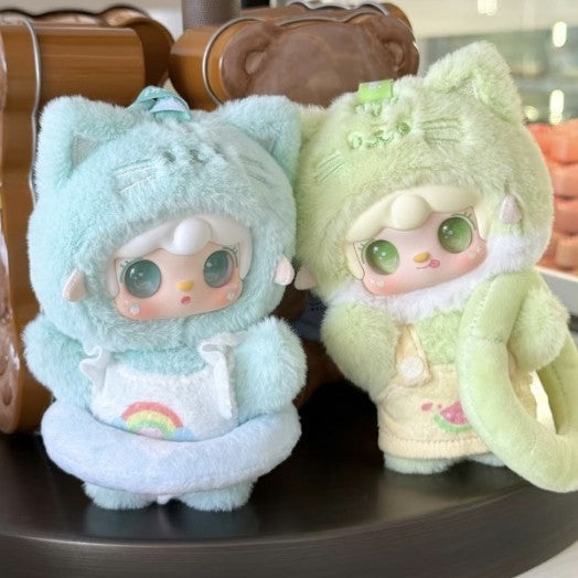 Yoxo Yooki New Product Meow Meow Summer Party Plush Blind Box Cute Little Cat Gift for Girls Doll