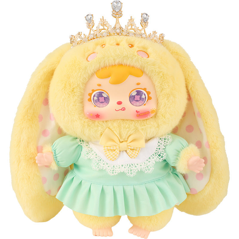 (Complete)Sanxiaomao Fifth Generation 400 Body Crown Bunny Plush Blind Box Handmade Office Figurine Trendy Toy Doll Hot Sale Gift