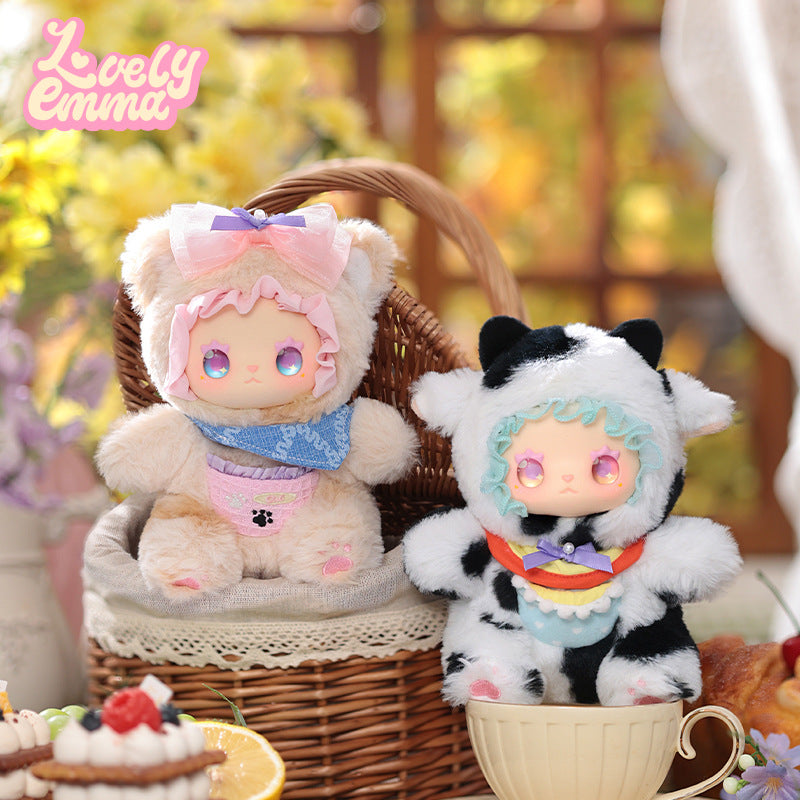 Complete EMMA Pocket Animal Plush Series Official Blind Box Trendy Toy Handheld Office Doll Gift Ornament Toy Gift