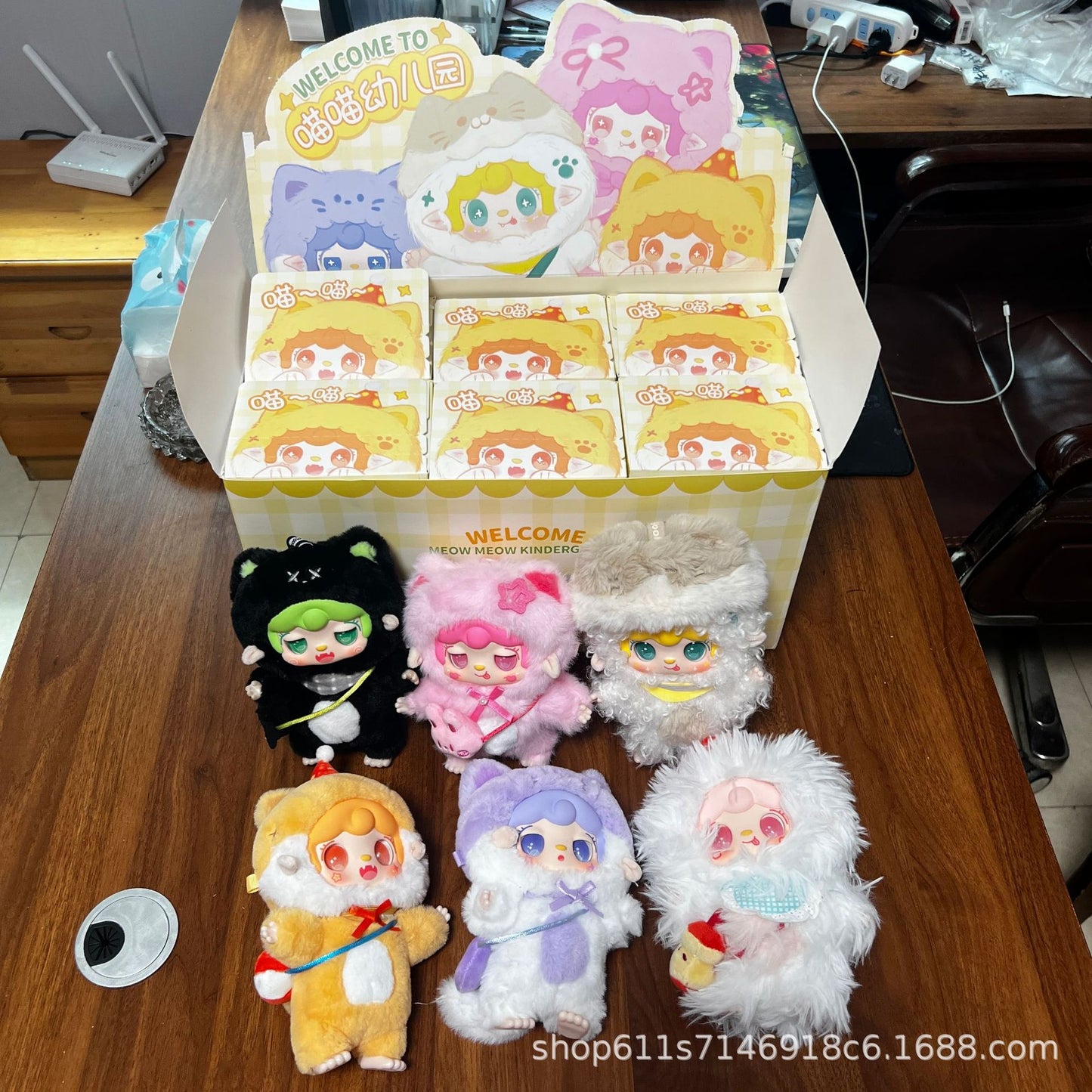 Complete Yoxo Yooki Second Generation V2 Meow Meow Kindergarten Series Trendy Blind Box