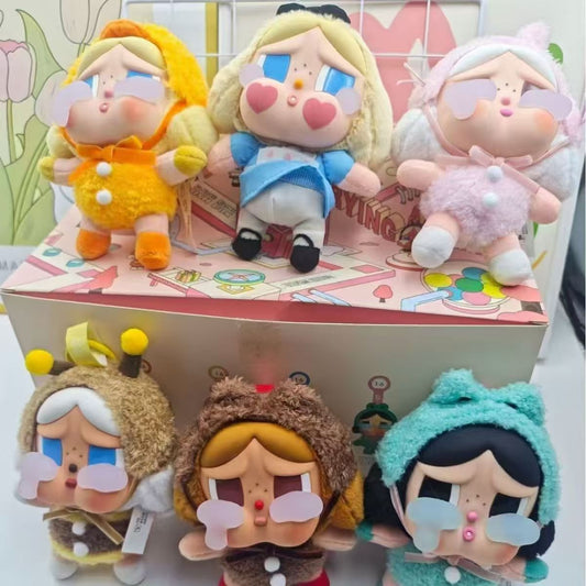 WA KU KU Crying Doll Southeas Box Plush Toy Cute Keychain Bag Gift Pendant