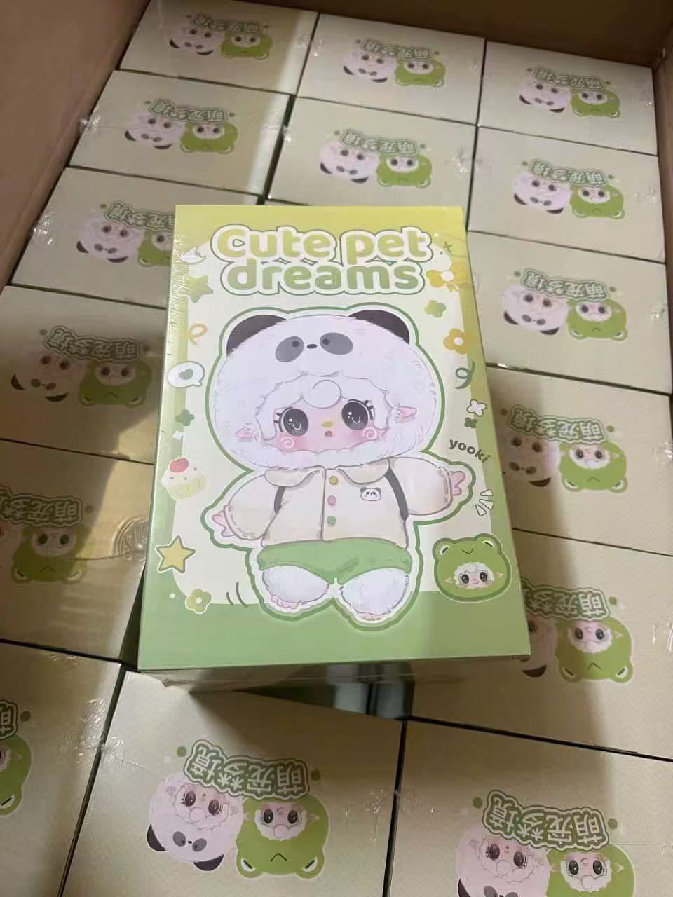 Complete New In Stock Yooki Cute Pet Dreams Oxygen 400% Adorable Pet Dream 400 Large Plush Blind Box