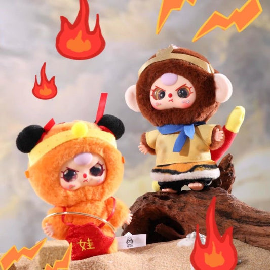 完成The three-year-old child causes havoc in the heavens Plush Series Genuine Blind Box Trendy Toy Doll Gift Decoration Toy