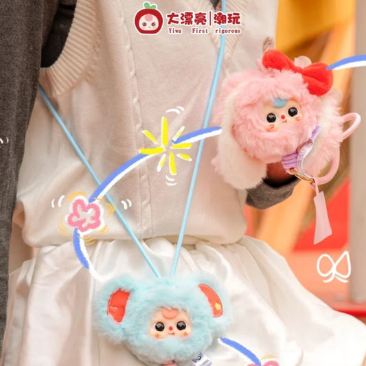 完成Baby Three Years Old-Mobile Phone Lanyard Series Genuine Blind Box Trendy Toys Handheld Office Dolls Gift Figurines Toys Gifts
