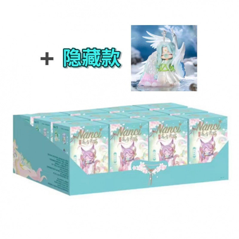 Ruolai New Ruolai Nanci Oriental Lingrui Series Blind Box Figurine Ancient Style Ornament Doll Trendy Gift