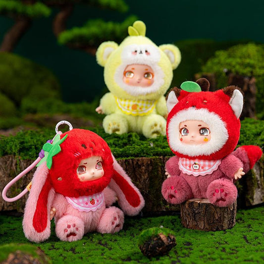 Original Cute Sweetheart Party Pendant Box Cartoon Fruit Vinyl Doll Pendant Creative Gift Ornament