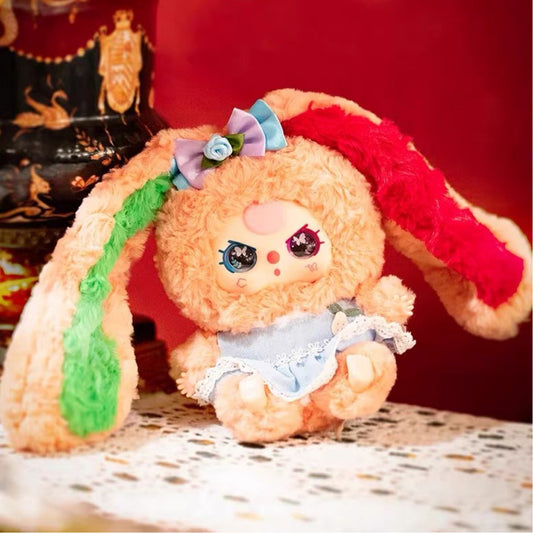 3-Year-Old Baby Three Lily Rabbit Town 4th Generation Plush Blind Box Decoration Backpack School Bag Plush Pendant