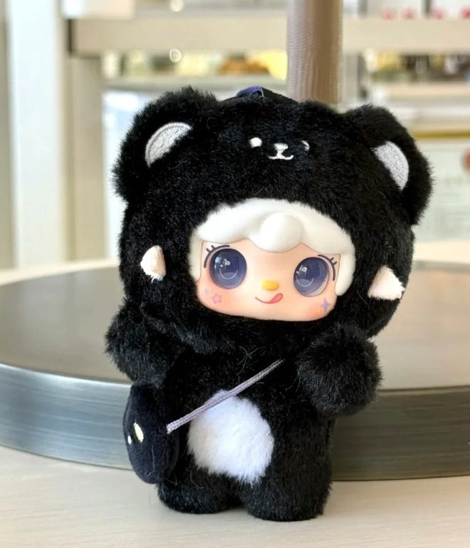 Complete Genuine Oxygen Yooki 4th Generation &lt;Bite a Bear&gt; Plush Blind Box Doll Ornament Trendy Wholesale