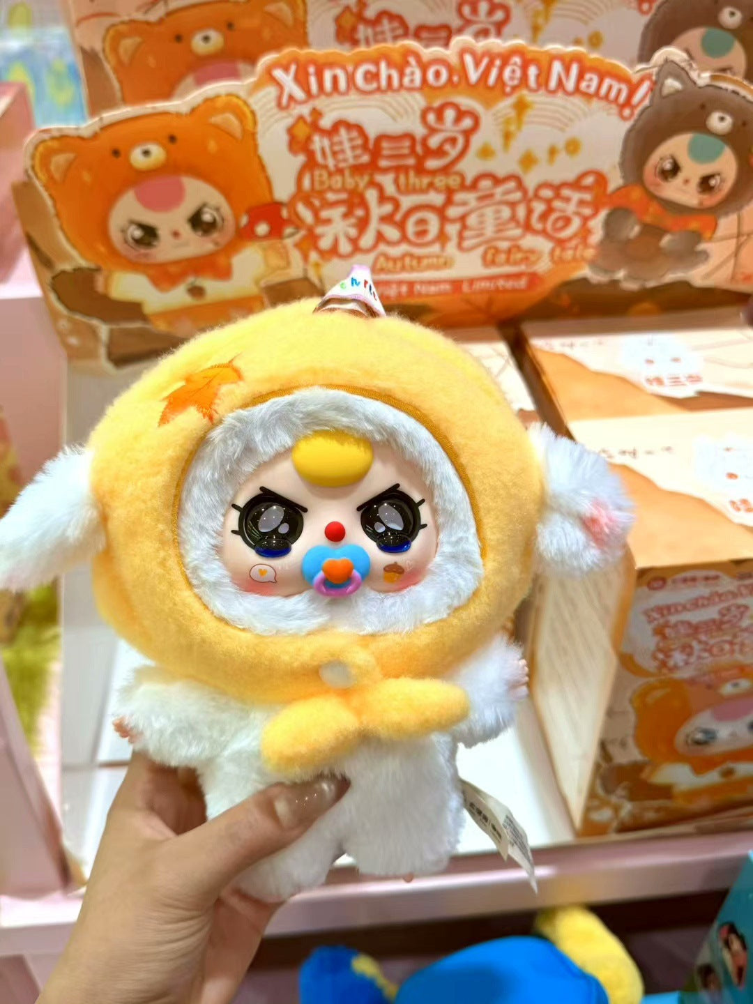 完成3-Year-Old Baby New Autumn Fairy Tale Internet Celebrity Hot-Selling Blind Box Live Plush Series Genuine Blind Box Trendy Toy Figure
