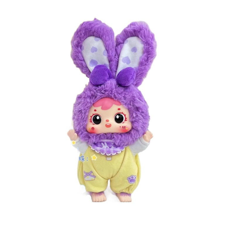 完成Baby Three Years Old Little Three-Haired Plush Series Genuine Blind Box Trendy Toy Doll Gift Decoration Toy