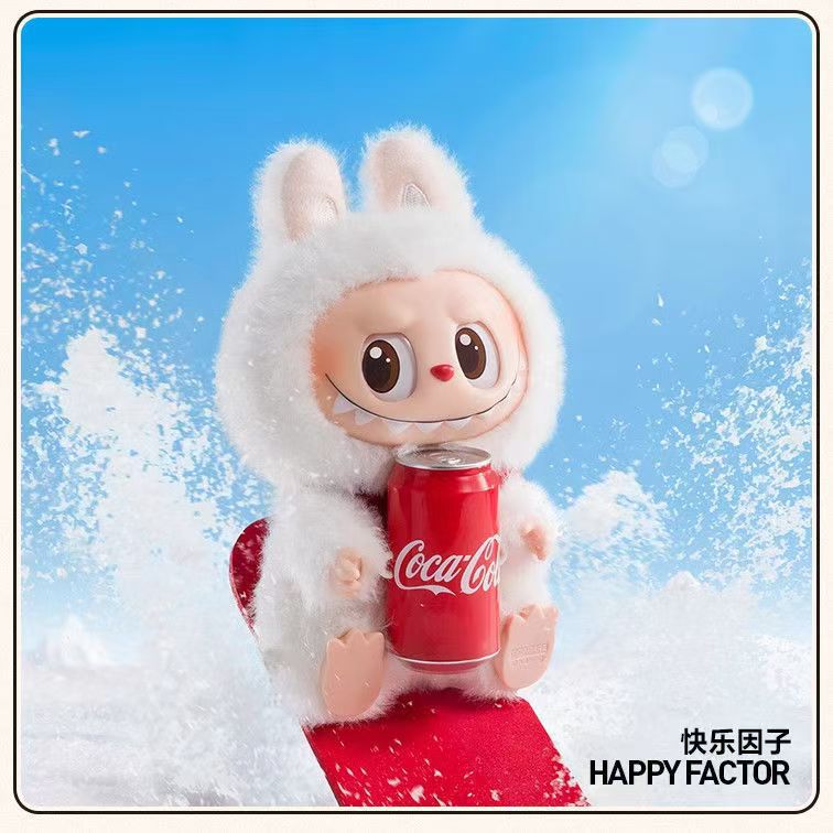AAASpot Goods Labubu Labubu Coca-Cola Series Vinyl Bubble Mart Plush Doll Blind Box Pendant