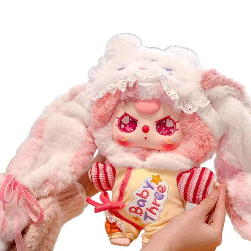 Goodnight, my three-year-old darling400％Plush Series Genuine Blind Box Trendy Toy Desk Doll