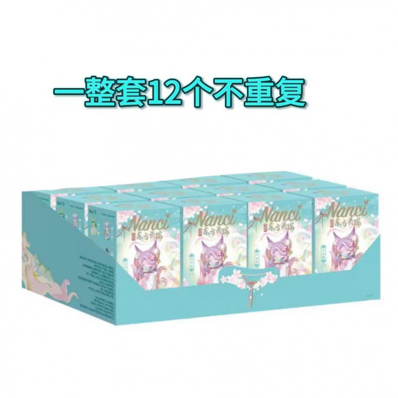 Ruolai New Ruolai Nanci Oriental Lingrui Series Blind Box Figurine Ancient Style Ornament Doll Trendy Gift