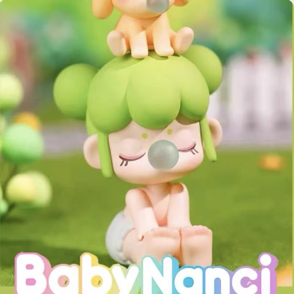 Ruolai In Stock Ruolai Nanci Sitting Series Blind Box Trendy Toy Handheld Office Doll Cute Gift Ornament Plush Toy