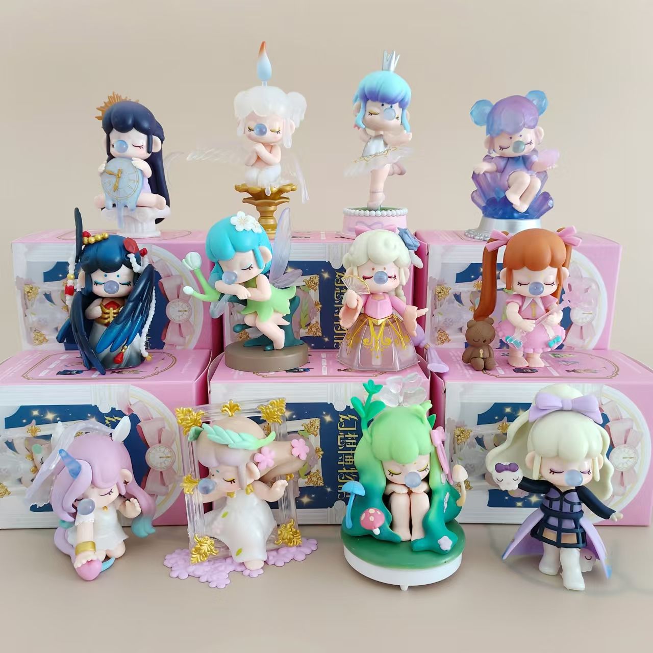 Ruolai Nanci Fantasy Museum Series Internet Hot Blind Box Fashion Play Garage Kits Ornaments Gift Toys
