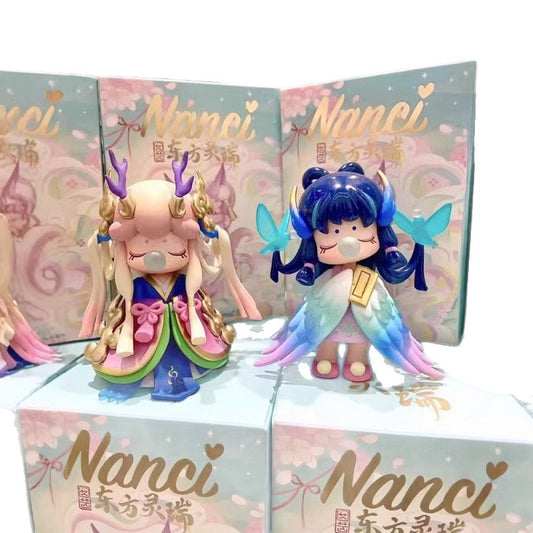 Ruolai New Ruolai Nanci Oriental Lingrui Series Blind Box Figurine Ancient Style Ornament Doll Trendy Gift