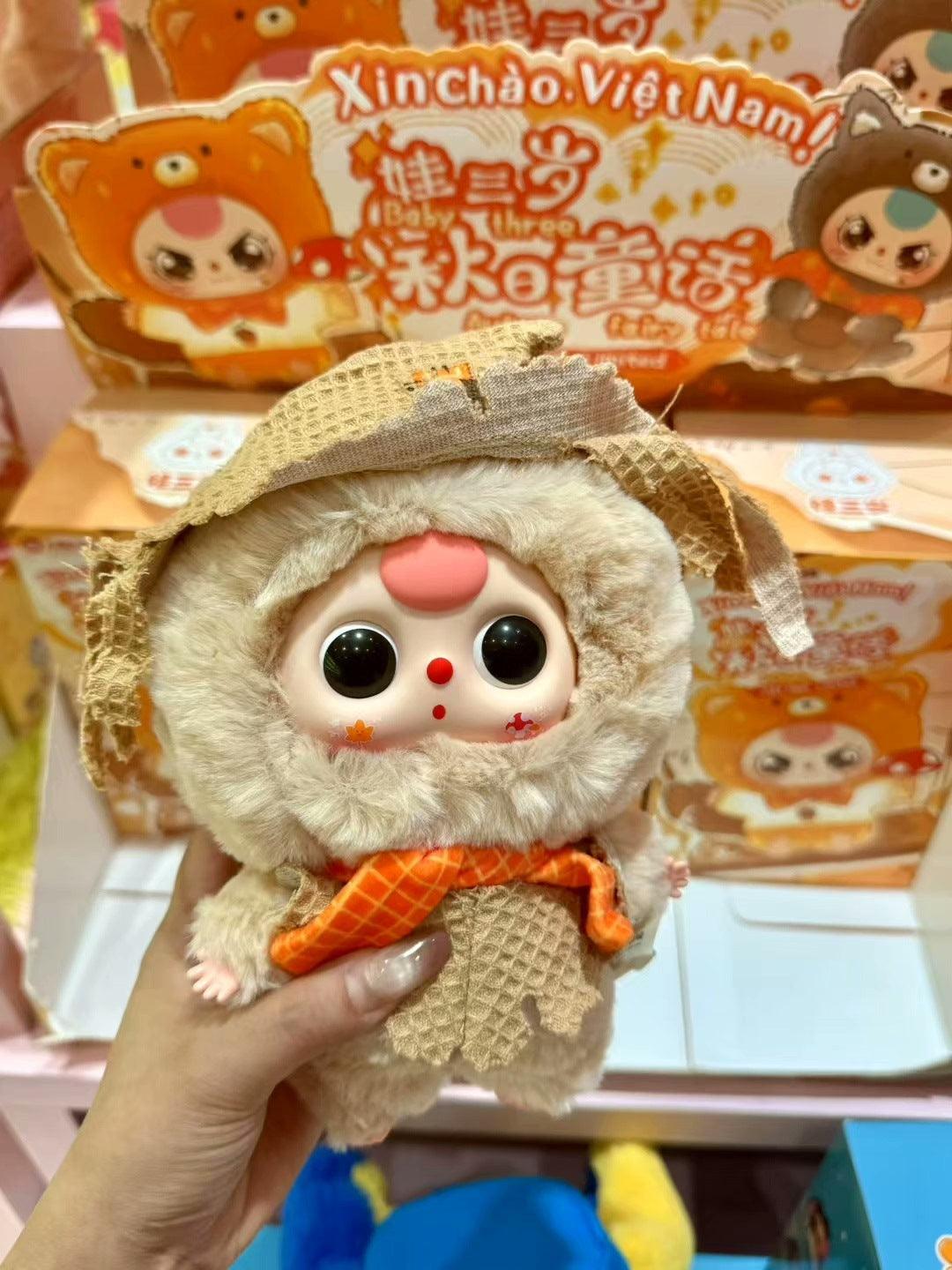 完成3-Year-Old Baby New Autumn Fairy Tale Internet Celebrity Hot-Selling Blind Box Live Plush Series Genuine Blind Box Trendy Toy Figure