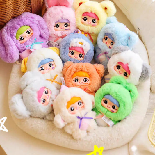 完成Babythree Baby Three Years Old yaya One-year-old Plush Blind Box Pendant Gift Trendy Live Streaming Hot-Selling Items