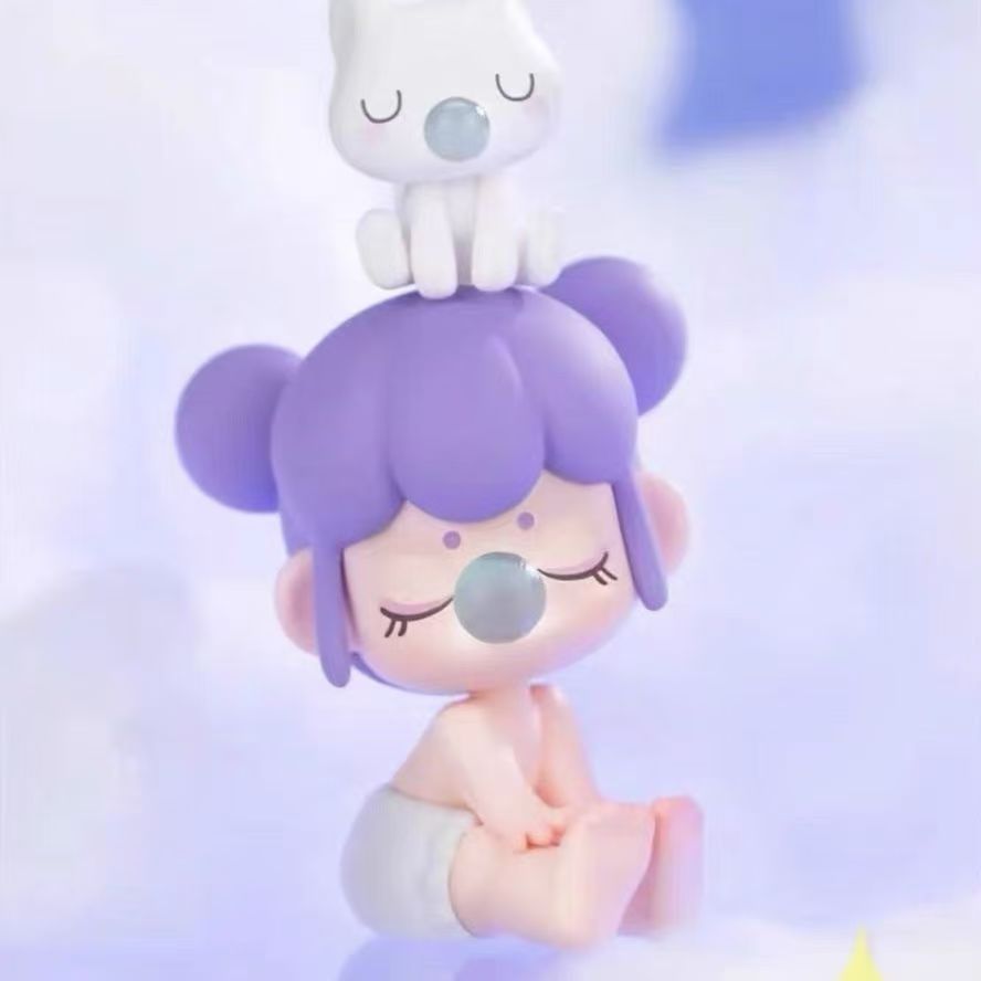 Ruolai In Stock Ruolai Nanci Sitting Series Blind Box Trendy Toy Handheld Office Doll Cute Gift Ornament Plush Toy