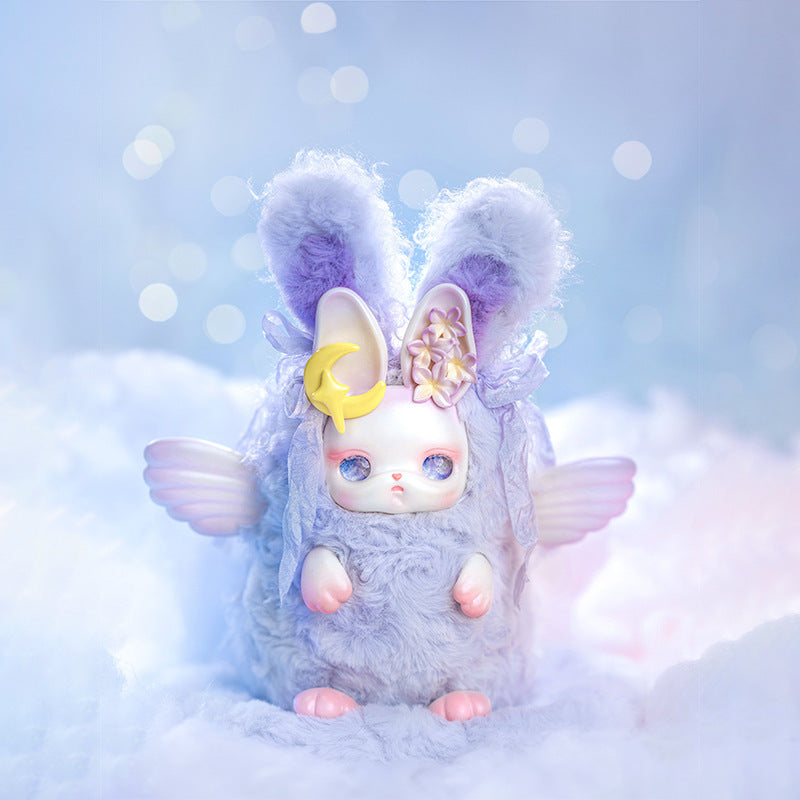 Complete LoLoan Confession Flower Language Plush Blind Box Cute Plush Doll Resin Figurine Trendy Cross-Border Hand-Made Blind Box Item